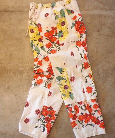 "Mr. Remake Man" Vintage Tapestry Remake Easy Pants