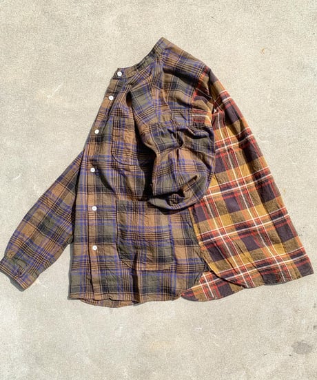 "MODEM DESING"  Cotton/Linen L/S Shirts