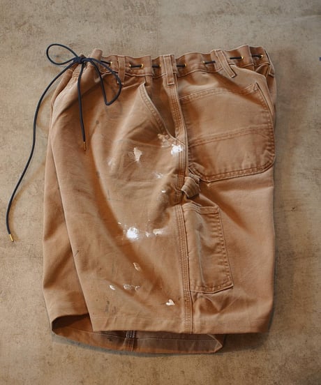 "KOUHEI TERRAI" Remake Painter Shorts[Brown Duck]