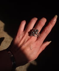 "MEXICAN JEWELRY"Silver Ball Ring
