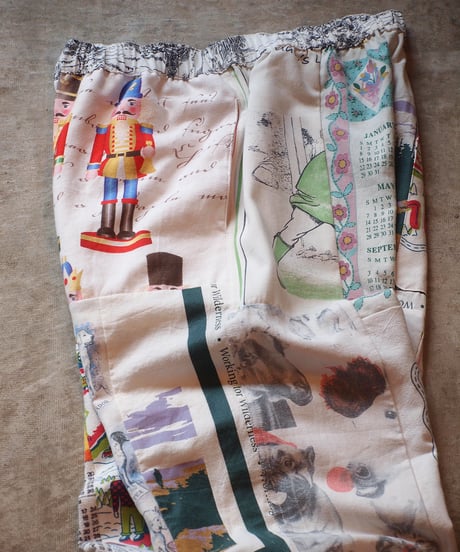 "Mr. Remake Man" Vintage Tapestry Remake Easy Pants
