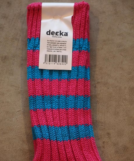decka Quality socks Heavyweight Socks / Stripes / Crazy Color