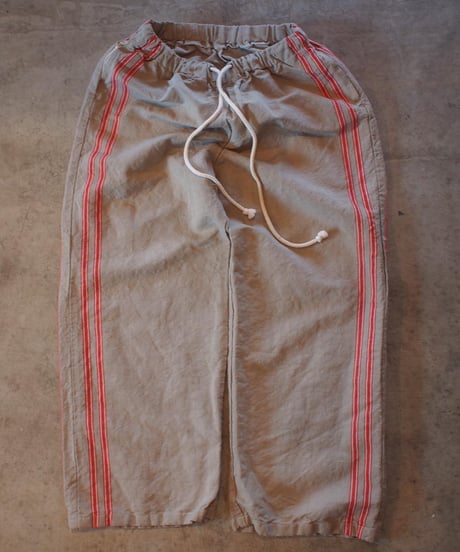 "REMAKE" Vintage Linen Easy Pants