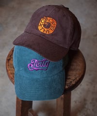 "THE DAY ON THE BEACH"5Panel Corduroy Baseball Cap