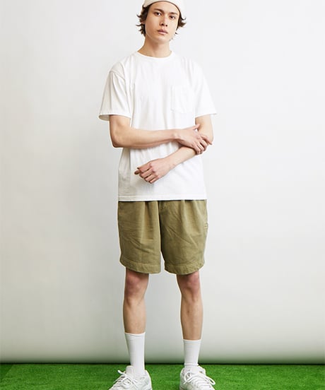 "GOOD ON" 5.5oz Short Sleeve Pocket Tee