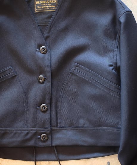 "RUMBLE RED"91-B No Color Jacket