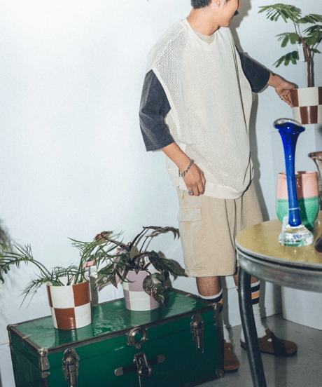 "IMPRESTORE"Mesh No Sleeve「Nicky-mesh」