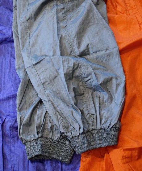 Last.1"O.K." Sports Style Nylon Jog Pants