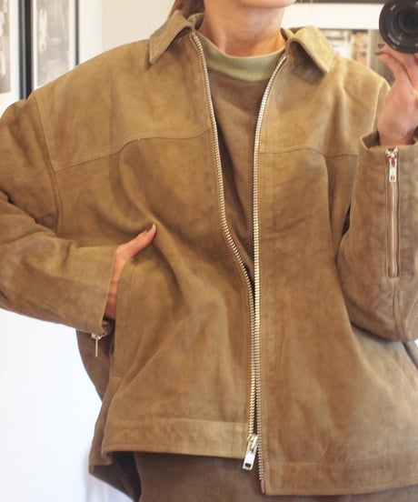 "MODEM DESING" Goat Suede Jacket
