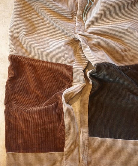 "SUNNY SIDE UP" Knee Sand Corduroy Pants
