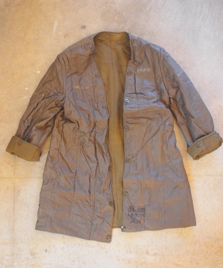 "Czech Army"1970's Military Liner Coat[DEAD STOCK]