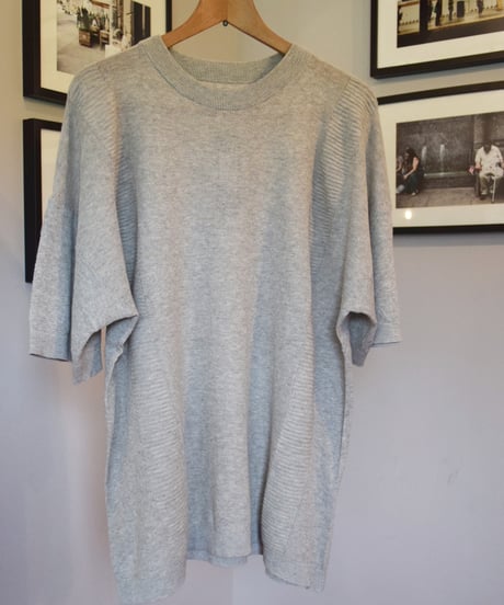 "MODEM DESIGN" High Gauge Knit Tee