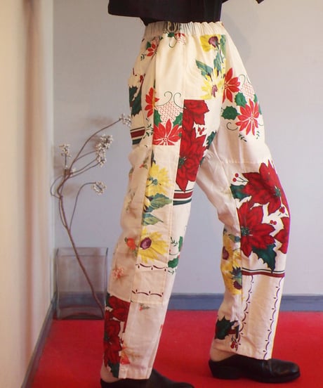 "Mr. Remake Man" Vintage Tapestry Remake Easy Pants