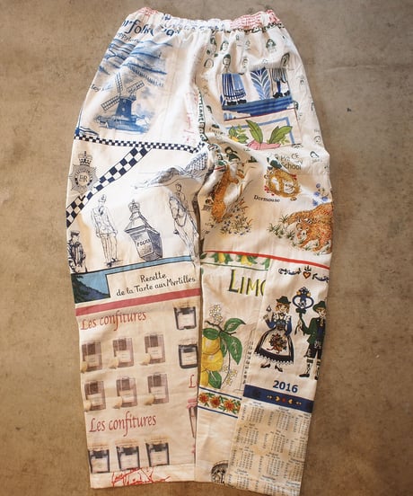 "Mr. Remake Man" Vintage Tapestry Remake Easy Pants