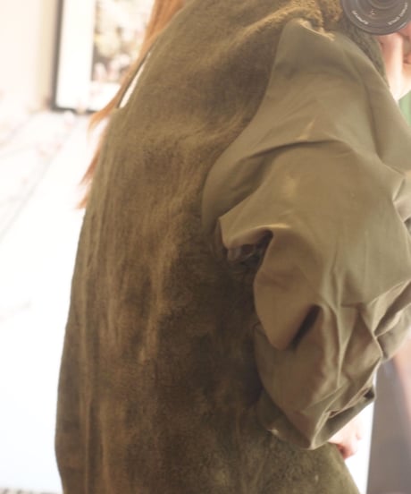 "DUTCH ARMY" Parka Coat Boa Liner[DEAD STOCK]