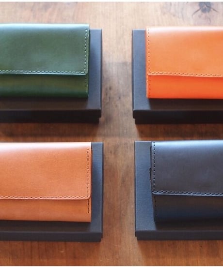 " LONGDISTANC"Leather Wallet