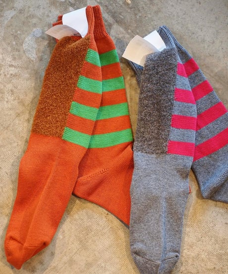 "decka quality socks" Baby Alpaca Socks/Stripes