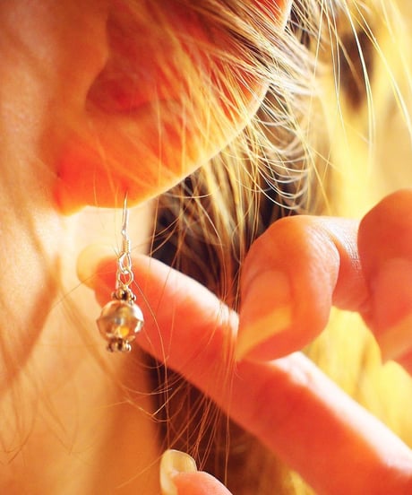 "NAVAJO" Silver Earring