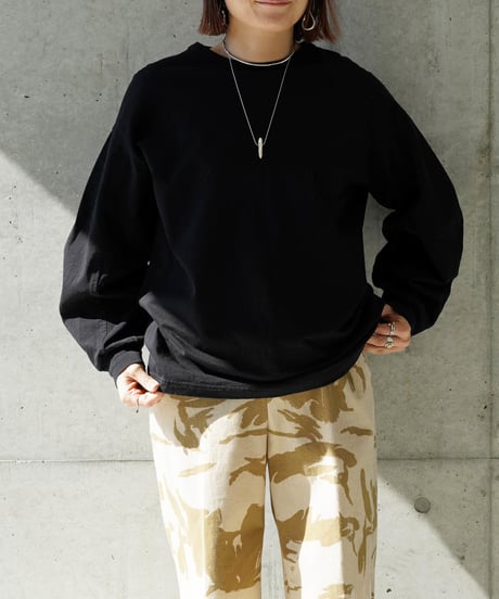 "RUMBLE RED" Back Open Tee L/S