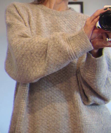 "MODEM DESIGN"Spondish Mixyarn Knit