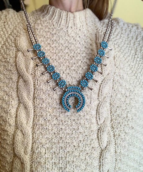 ”NAVAJO” Rversivle CIuster Naja Necklace