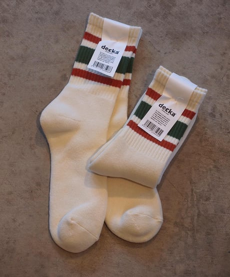 "decka Quality Socks" 80’s Skater Socks[Short Length]