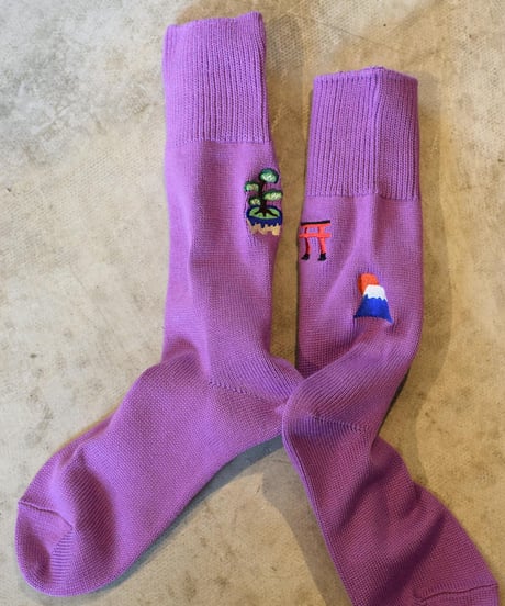 "decka"×"BRU NA BOINNE" Souvenir Socks [JAPAN]