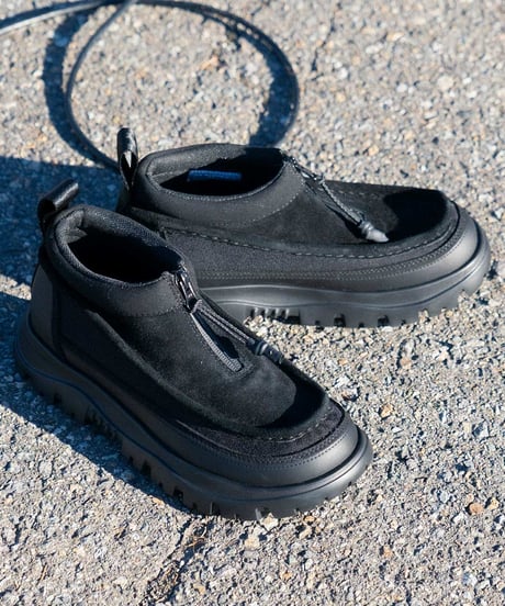 "SHAKA"ZIP MOCCASIN BOOTIE EX