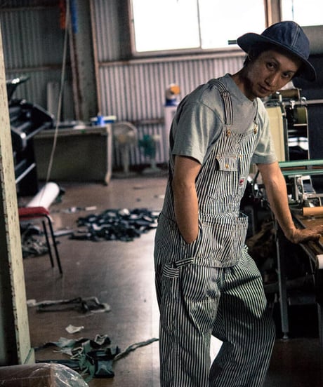 "TCB Jeans" HANDYMAN PANTS HICKORY STRIPE