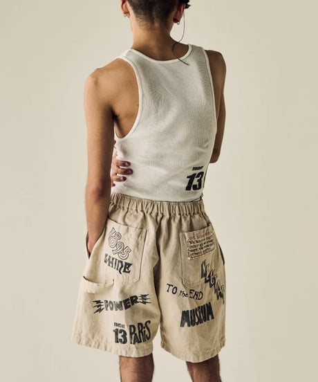 "WORK OF ART" Dog Tank Top