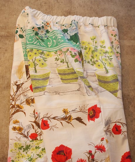 "Mr. Remake Man" Vintage Tapestry Remake Easy Pants
