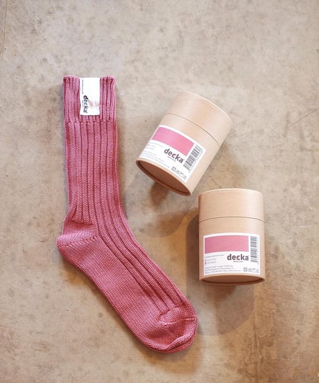 "decka Quality Socks"Cased Heavyweight Plain Socks