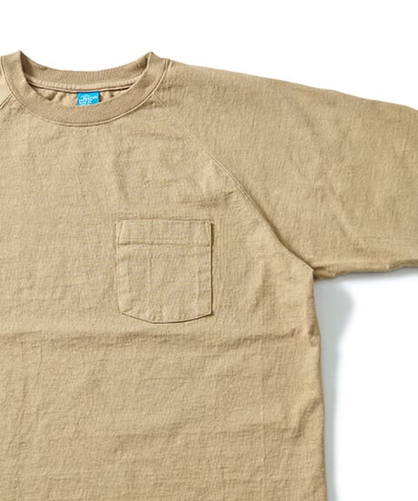 "GOOD ON" Heavy Jersey L/S Raglan Pocket TEE