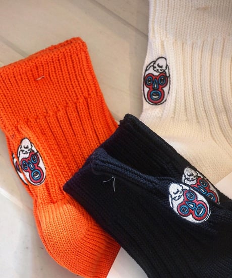 "decka"×"BRU NA BOINNE"Heavyweight Short Socks[KOBONOU]