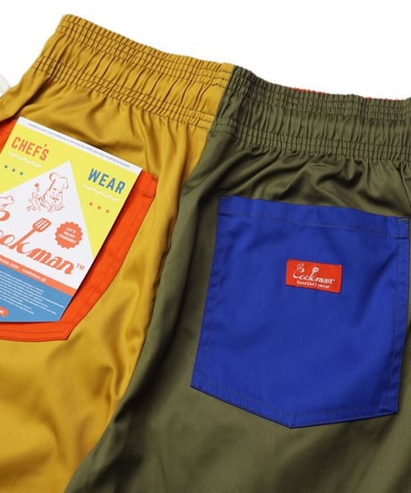 "COOKMAN"Chef Short Pants[Crazy Pattern Party]