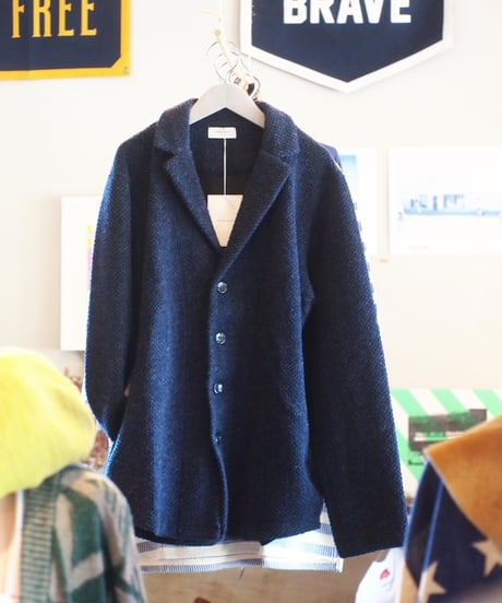 "SPINNER BAIT" Icelandic Wool Tailor Cardigan