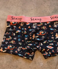 "Seaing"Boxer Pants[CORAL BEACHⅡ]