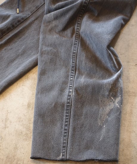 "KOUHEI TERRAI" Remake Cord Pants[Black Denim②]