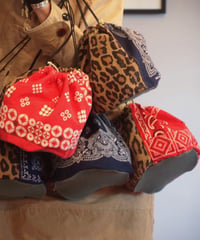 再入荷!!"KOUHEI TERRAI"Vintage Bandana巾着