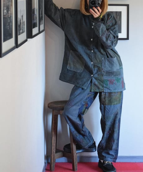 "Mr.Remake man" Used Tapestry Remake Easy Pants[Size:2(M)]