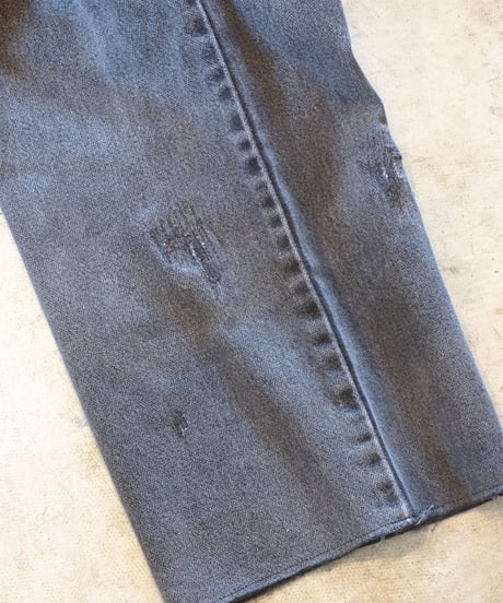 "KOUHEI TERRAI" Remake Cord Pants[Black Denim①]