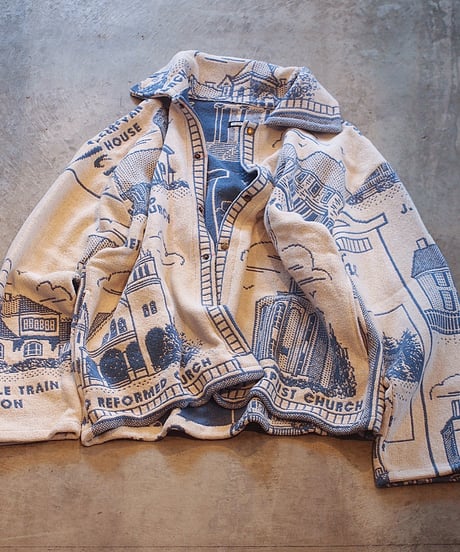 "Big P. Remake Product" U.S.Rug Remake Jacket