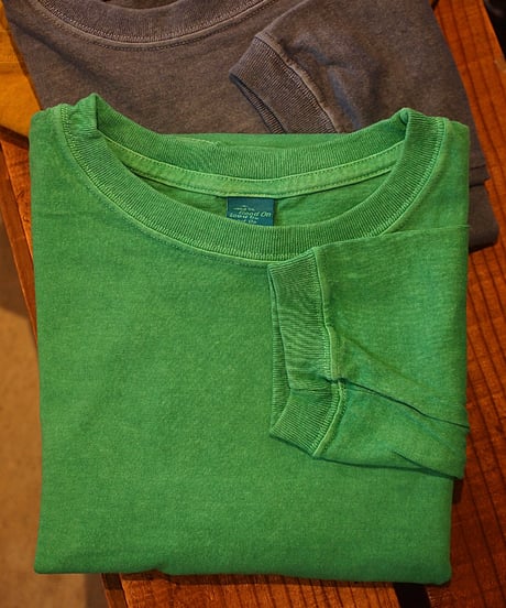 "GOOD ON"Long Sleeve Crew Tee