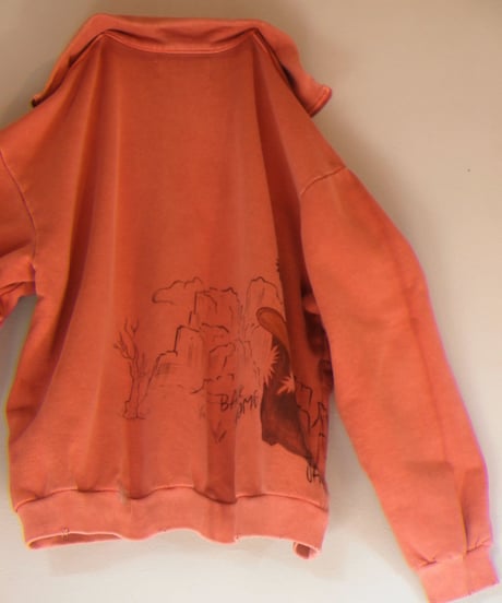 "work of art KENDAI" Half Zip Sweat Shirts