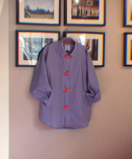 "Kelen"「BRETON」CHINA BUTTON CHECK SHIRTS