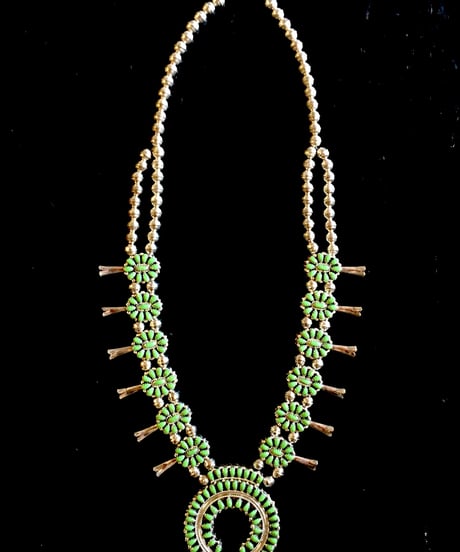 ”NAVAJO” Rversivle CIuster Naja Necklace