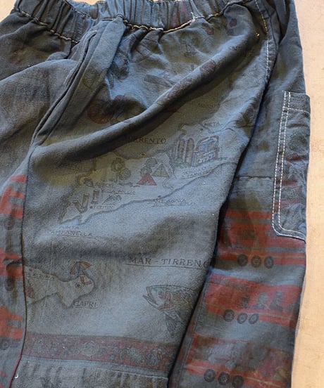 "Mr.Remake man" Used Tapestry Remake Easy Pants[Size:3(L)]