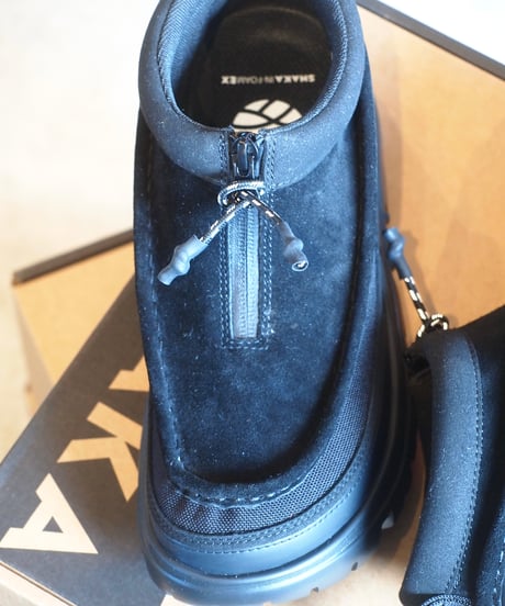 "SHAKA"ZIP MOCCASIN BOOTIE EX