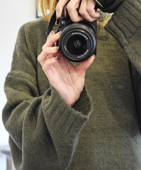 "MODEM DESIGN" Mohair Mix Crew Knit