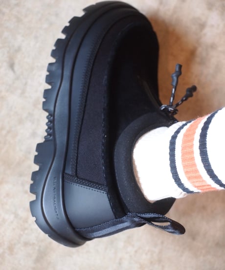 "SHAKA"ZIP MOCCASIN BOOTIE EX